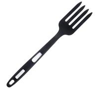 TOMETURE Silicone Kitchen Pasta Fork for Cooking and Stirring Noodles, Heat-Resistant with Simple Design, Healthy and Safe Material, for Hotels and Restaurants