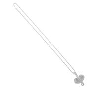 TOMETURE Silver Alloy Car Rear View Mirror Charm for Women, Convenient Hanging Interior Accessory with Sparkling Design, Stylish Rearview Mirror Ornament Symbolising Luck and Fortune