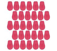 TOMETURE Small Dog Tongue Props 30Pcs 13X8Mm Artificial Material for DIY Doll Craft, Suitable for Handmade Plush and Dog Accessories