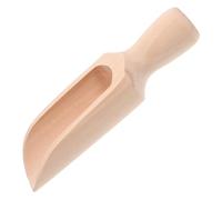TOMETURE Small Wooden Spoon for Kitchen Use, Versatile and Easy to Use Spice and Tea Scoop Made from Natural Beech Wood, Simple Design with Beautiful Appearance for Coffee, Sugar,