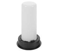 TOMETURE Solar Light Top: Solar Lantern Light Replacement Plastic Flame Insert - Outdoor Flickering LED Flame Top for DIY Garden Lighting 2.36in Bottom 4.72in Upper