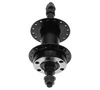 TOMETURE Solid Black 32-spoke Rear Hub for Mountain Bike Low-friction Seals, Disc Brake Compatible, Sturdy Bike Hub Accessory for Off-road Cycling