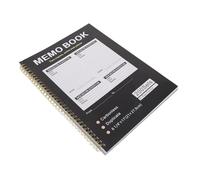 TOMETURE Spiral Bound Phone Message Book, Phone Message Forms, Book 2-Part Carbonless Memorandum Pad, Call Log Forms, Voice Mail Log Notepad