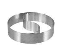 TOMETURE Stainless Steel Rice Ball Mold: Tai Chi Shape Pastry Cutter Reusable Baking Tool for Kitchen Cooking Creative Desserts and Party Snacks