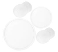 TOMETURE Stethoscope Diaphragm Replacement Part Made of White Silicone, Safe and Easy to Install Accessory for Professional Use in Cardiology, Suitable for Adult and Pediatric Stethoscopes