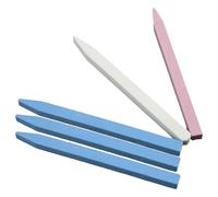 TOMETURE Stone Nail File Set to Remove Ridges and Stains for Manicure and Pedicure 5pcs Professional Nail Pumice Buffers Random Color Suitable for Fingernails and Toenails and Salon Use