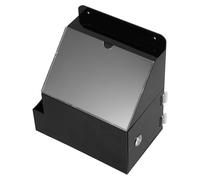 TOMETURE Suggestion Box Acrylic Lockable Suggestion Box Black Portable for Voting and Raffles
