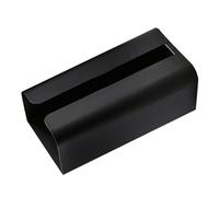 TOMETURE Tissue Holder Box for Kitchen Multifunctional Stainless Steel with Magnetic Base and Smooth Surface, Non-Punch Napkin Storage Organizer and Bathroom and Living Room