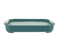 TOMETURE Toilet Safe Guinea for Litter Hamster, Training Pig and Bunny Rectangular Plastic Potty with Large Activity Space Use Features Small Tray Rabbit Pet for Cage