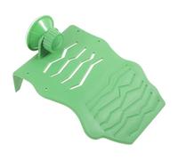 TOMETURE Turtle Basking Platform Safe Plastic Floating Ramp with Suction Cup Sturdy and Not Easily Crack after Soaking, Green for Aquarium and Terrarium for Dwarf Frogs and Reptiles