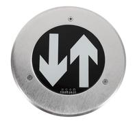 TOMETURE Underground Exit Sign Safety Light - Night Glow Emergency Route Indicator - Ideal for Fire Escaping and Emergency Evacuation in Public Spaces