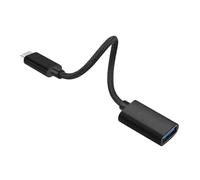 TOMETURE USB C to USB Adapter Otg Cable for Mobile Phone and Tablet Computer, Quick Installation with Synthetic Material and Aluminium Alloy, Practical Use for Data Transfer and Charging
