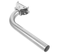 TOMETURE Wireless Bridge Bracket Silver L-shaped Stainless Steel Space-saving Design Signal Reception Wall Mount for Outdoor Antenna Mount for Outdoor Antenna Installation