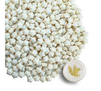 Tomgenrine Premium Wax Seal Beads - 320 Shiny Pearl White Sealing Pellets for Letters, Greeting Cards, Wine Bottles & Crafts | Professional Quality for Wedding Invitations, Party Decor & DIY Projects