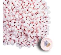 Tomgenrine Premium Wax Seal Beads-520 Cherry Blossom Powder Sealing Pellets for Letters, reeting Cards, Wine Bottles & Crafts | Professional Quality for Wedding Invitations, Party Decor & DIY Projects