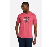 Tomi Mens T-Shirt Nautica Raspberry XL