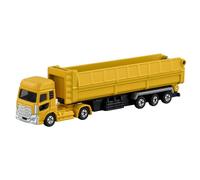 Tomica Long Type No. 147 UD Tracks Quon Trailer Dump - TOMY Truck Toy Set