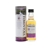 Tomintoul 10 Year Old / Miniature Speyside Single Malt Scotch Whisky
