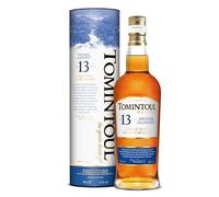 Tomintoul 13 Year Old Speyside Glenlivet Single Malt Scotch Whisky, 70cl, 43% ABV - Limited Release, Aged 13 Years
