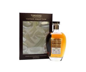 Tomintoul 1977 / 44 Year Old / Cognac Cask Speyside Whisky