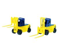 TOMIX N Gauge 3517 Forklift Yellow 2 pieces Miniature Car Railway model