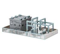 TOMIX 4223 Substation Kit Gray Structure Model N Gauge Diorama
