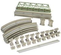 TOMIX N gauge rail set crossing of the set C pattern 91027 Train Rail Set Japan
