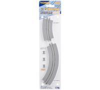 TOMIX N gauge wide tram mini curve rail C140-WT F 30 degree 60 set of two NEW