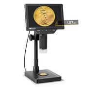 TOMLOV DM4W Max 7" IPS Coin Microscope with Weighing Scale, Full Coin View
