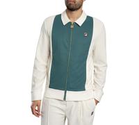 Tommaso Cut & Sew Track Jacket Gardenia/Mediterranea S