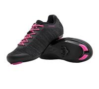 Tommaso Pista SPD Cycling Shoes for Women - Ready to Ride with Pre-Installed SPD Cleats for Spin Classes & Indoor Bikes - Explore Variety Cycling Shoes & Bike Accessories, Black/Pink - Spd, 3 UK