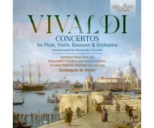 TOMMASO ROSSIALESSA - VIVALDI CONCERTOS FOR FLUTE V - cd - K4z