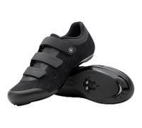 Tommaso Strada Ready to Ride Mens Indoor Cycling Shoes with Look Delta Or SPD Cleats Pre-Installed - Optimized Bike Shoes for Men for Peloton, Echelon & Bowflex Spin Bikes, Knit Triple Strap Spd, 14