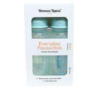 Tommee Tippee Everyday Favourites Classic Start Bottles Green 2 x 250ml
