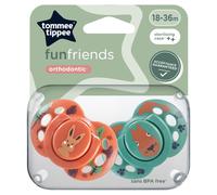 Tommee Tippee Fun Style Soother 18-36 months Pack of 2 Assorted