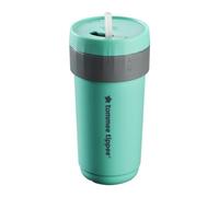 Tommee Tippee 3-in-1 Cup, Insulated Convertible Cup, 18 Months+, 300ml, Teal, Toddler Trainer Tumbler, Leak-Proof Straw, Travel-Friendly Lockable Lid