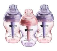 Tommee Tippee Advanced Anti-Colic Bottle Sky 260ml 3 Pack