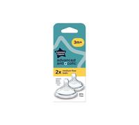 Tommee Tippee Anti-Colic Teat 3+M Medium Flow 2 pcs