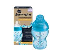 Tommee Tippee Closer To Nature Decorated Baby Bottle Girl Pack of 2 x 340ml