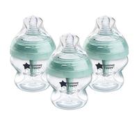 Tommee Tippee Anti-Colic Baby Bottles, Slow-Flow Breast-Like Teat and Unique Anti-Colic Venting System, 150ml, Pack of 3