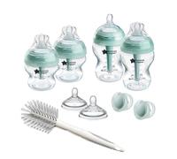 Tommee Tippee Advanced Anti-Colic Newborn Starter Set Breast-Like Teat | Includes 150ml and 260ml Bottles and Medium Flow Teats Included, BPA Free Plastic, Self-Sterilising Design