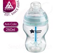 Tommee Tippee Advanced Comfort Anti-Colic baby Feeding Bottle 260ml│Heat Sensing