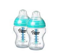 Tommee Tippee Anti-colic Feeding Bottle W/ Heat Indicator 2 pcs + 260 ml