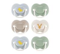 Tommee Tippee Anytime Dummies, 6-18 Months, 6 Pack of Symmetrical, BPA Free Dummies