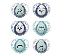 Tommee Tippee Anytime Soothers, Symmetrical Orthodontic Design, BPA-Free Silicon