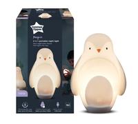 Tommee Tippee Baby 2 in 1 Night Light Penguin Portable Dimmable Rechargable Egg