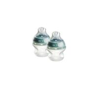 Tommee Tippee Baby Bottles, Natural Start Silicone Anti-Colic Baby Bottle with Slow Flow Breast-Like Teat, 150ml, 0+ Months, Self-Sterilising, Baby