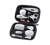 Tommee Tippee Baby Healthcare and Grooming Kit, 9x Essential Newborn Care Items for Home and Travel, Wipe-Clean and Waterproof Travel Case