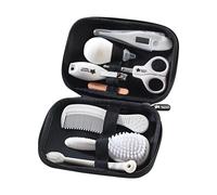 Tommee Tippee Baby Healthcare and Grooming Kit, 9x Essential Newborn Care Items for Home and Travel, Wipe-Clean and Waterproof Travel Case