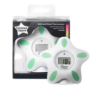 Tommee Tippee Baby Thermometer Bath & Room White Waterproof LED Warning Light